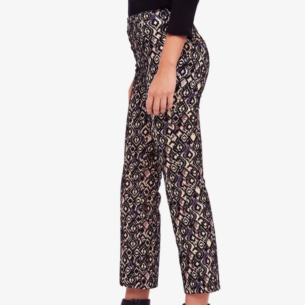 *SoLd* Free People  Mod Cropped Kick-Flare Pants - Picture 4 of 6